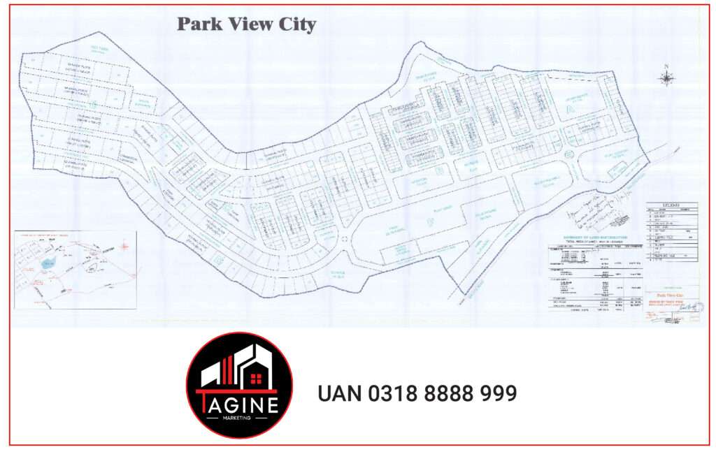 Park View City Approved Map