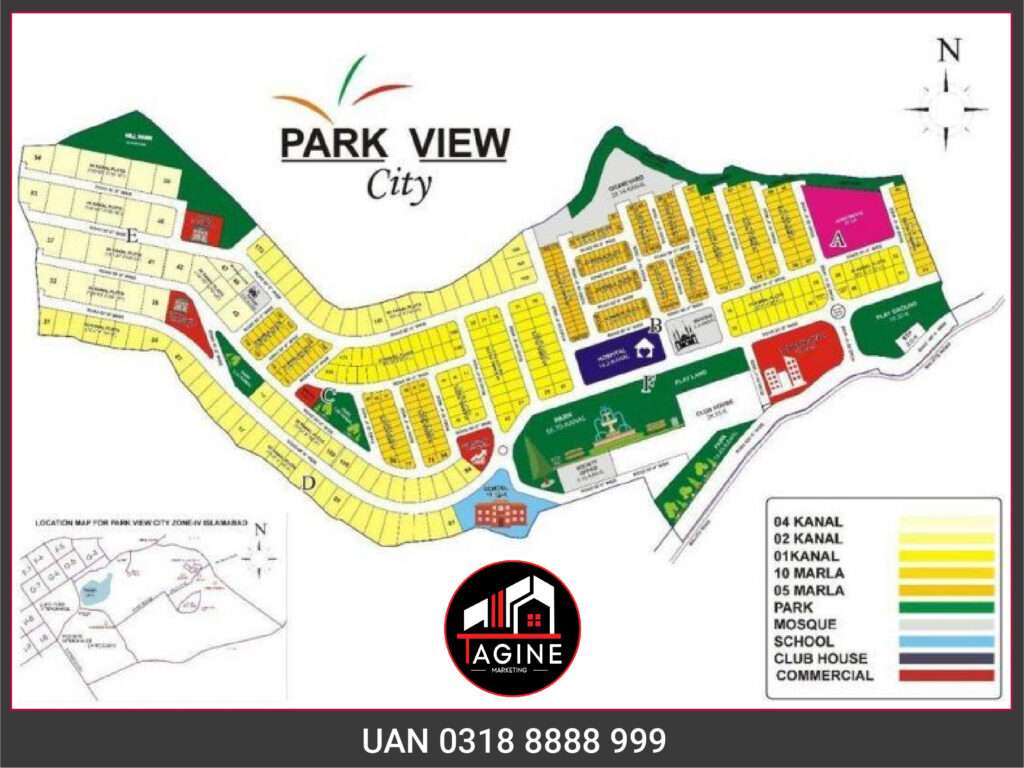 Master Plan of Park View City: