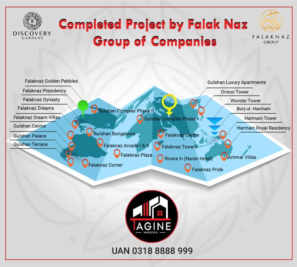 Completed Projects by FalakNaz Group