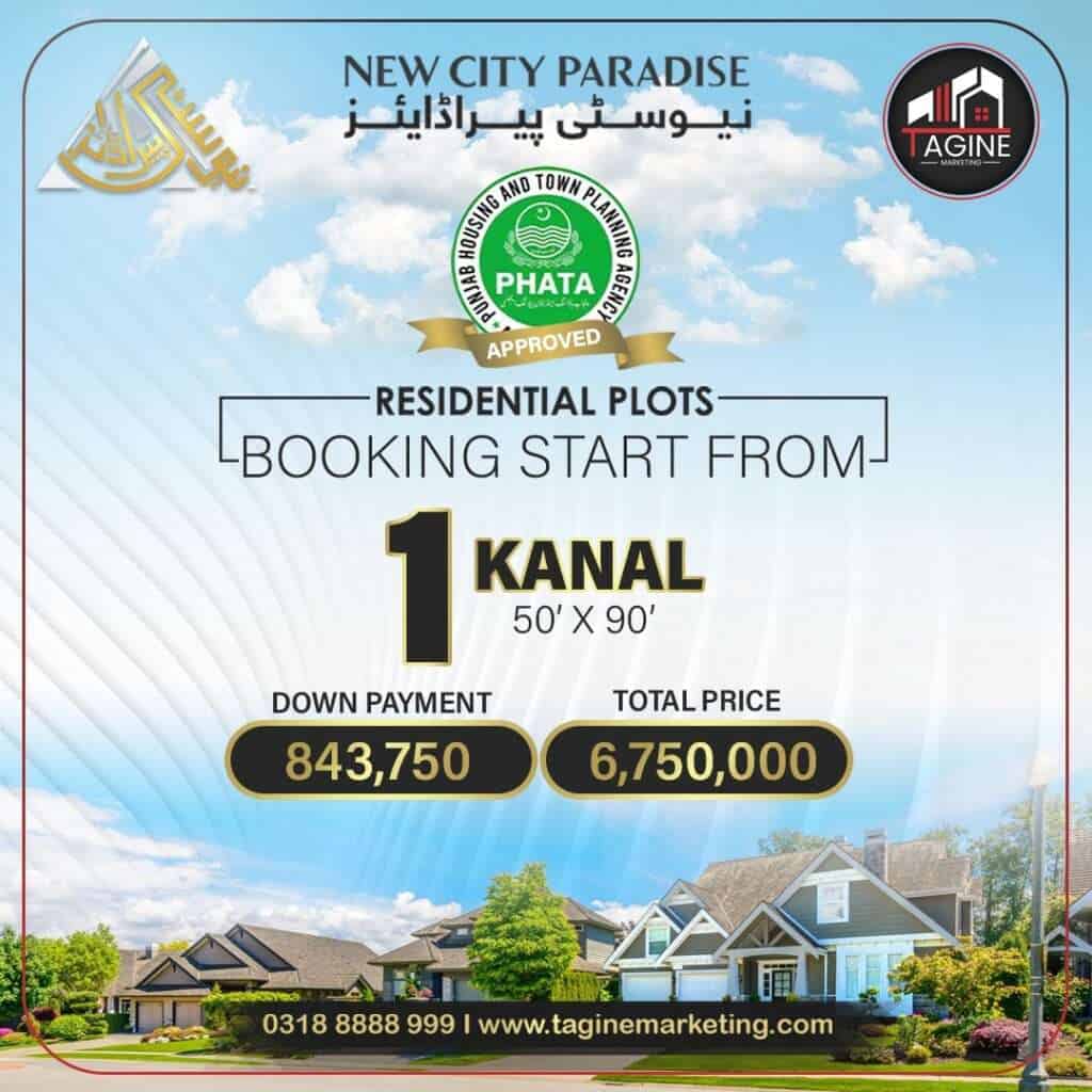 New City Paradise 1 Kanal